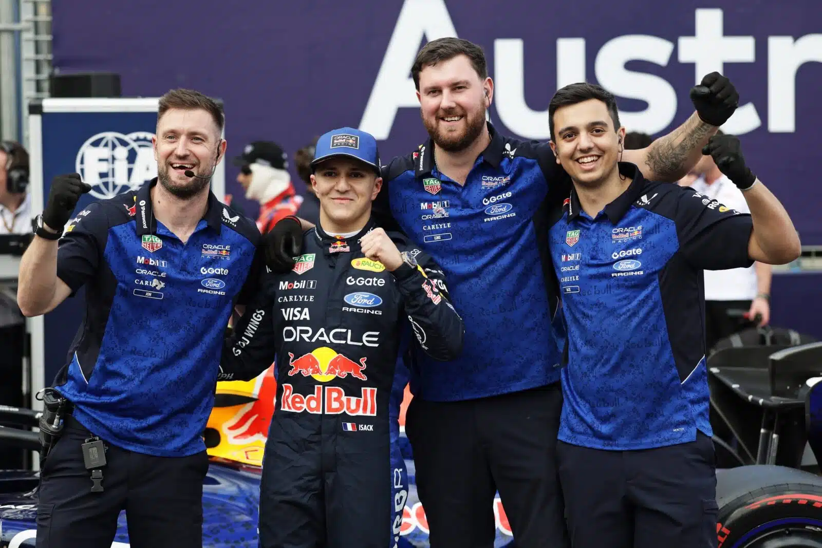 Isack Hadjar Red Bull abandon GP Australie 2026 Melbourne