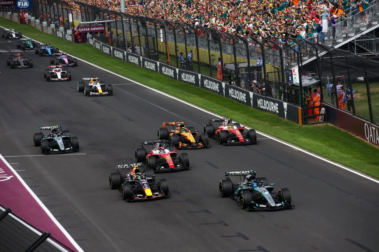 départ du GP de Melbourne 2026