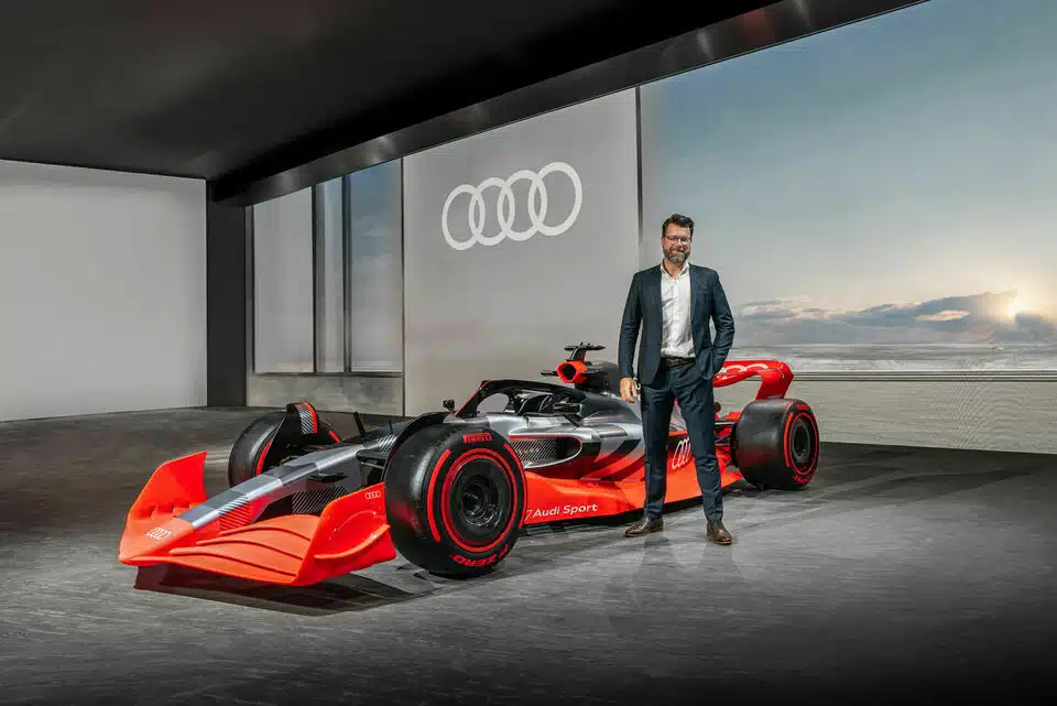 Audi pourrait-elle claquer la porte de la F1 du jour au lendemain ? Audi at Auto Shanghai 2023