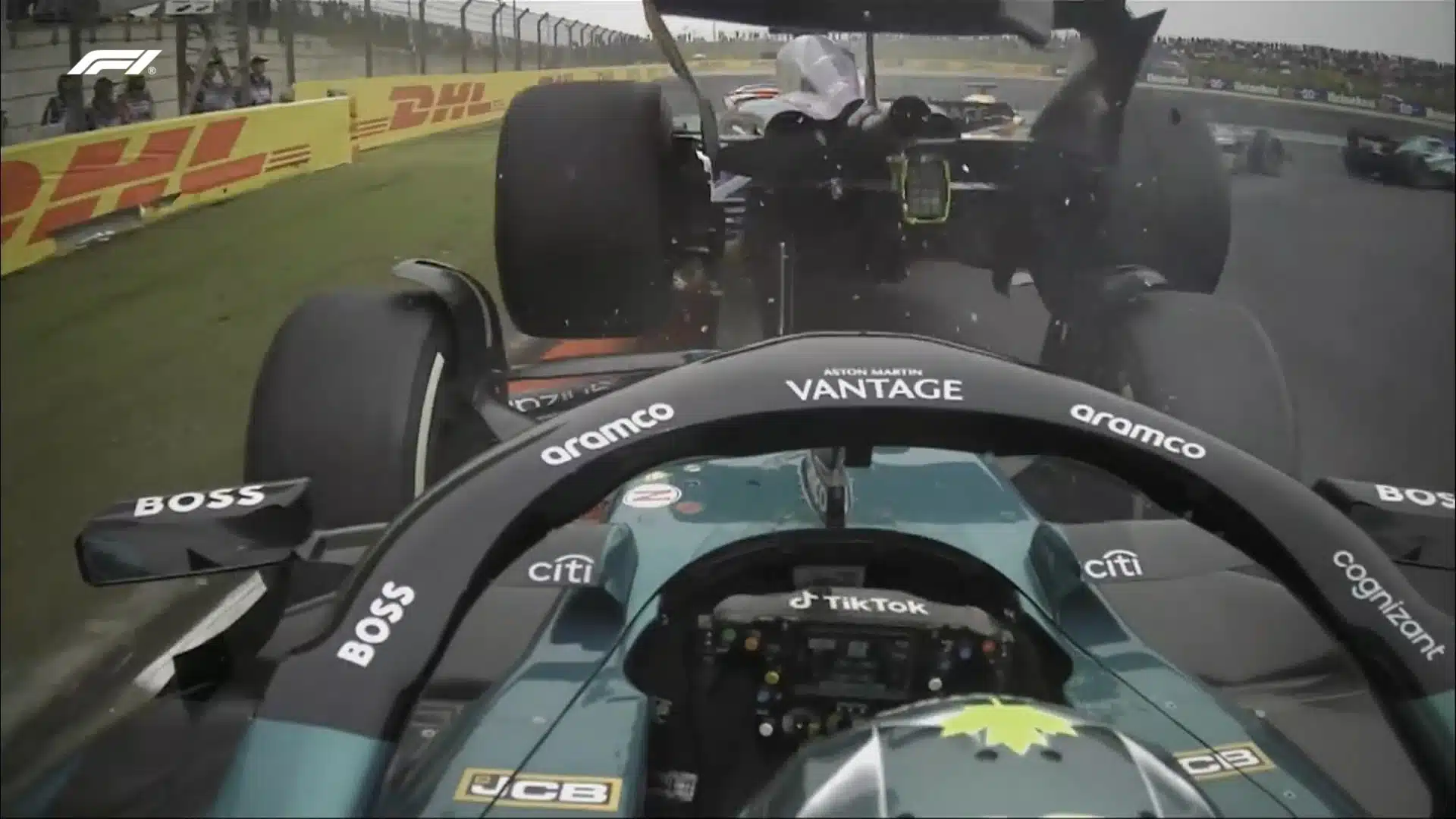 Ricciardo insulte Stroll après leur incident au GP de Chine