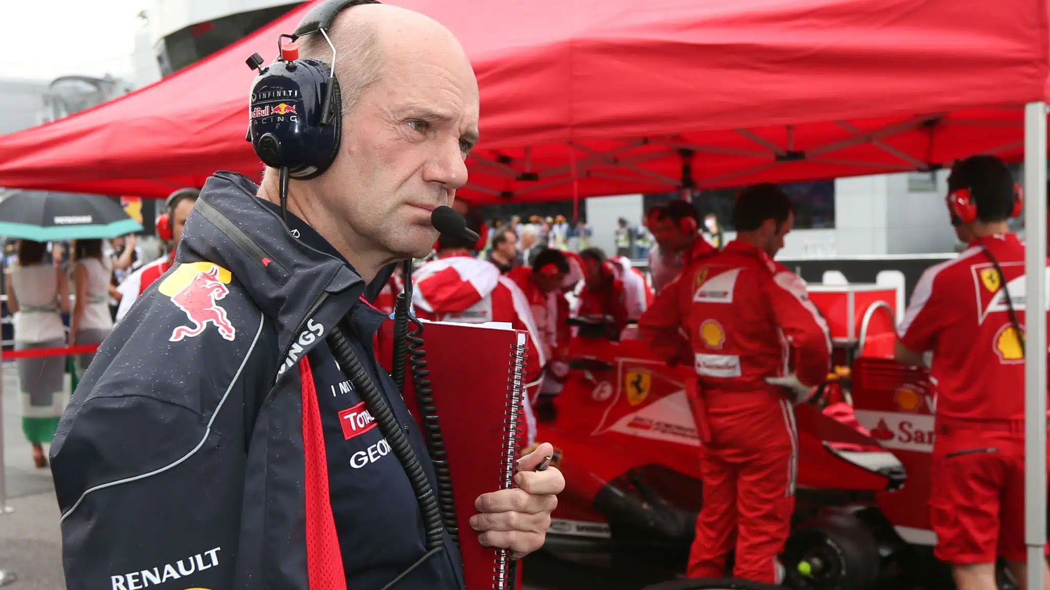 Newey aurait exprimé le souhait de démissionner de Red Bull skysports-adrian-newey-f1-ferrari_4182606
