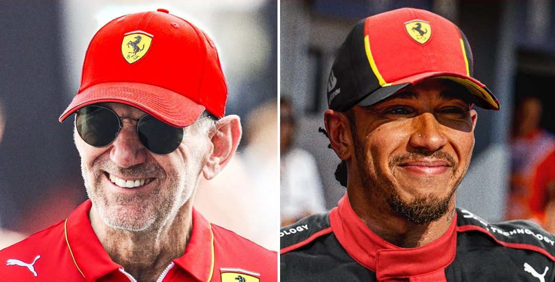 Hamilton veut Newey chez Ferrari, l'ingénieur lui répond GMl5JtzWYAAAObu