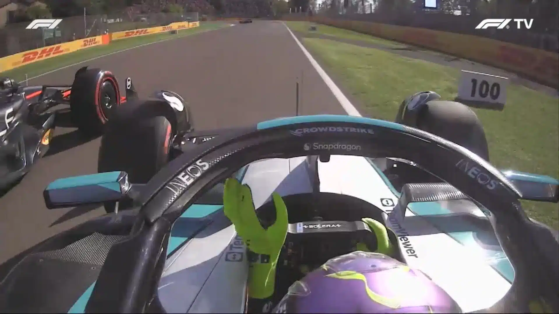 Tensions entre Verstappen et Hamilton en essais à Imola hamilton verstappen imola