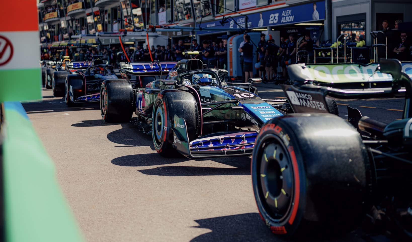 Le nombre d'arrêts aux stands à Monaco officiellement imposé ocon gasly monaco