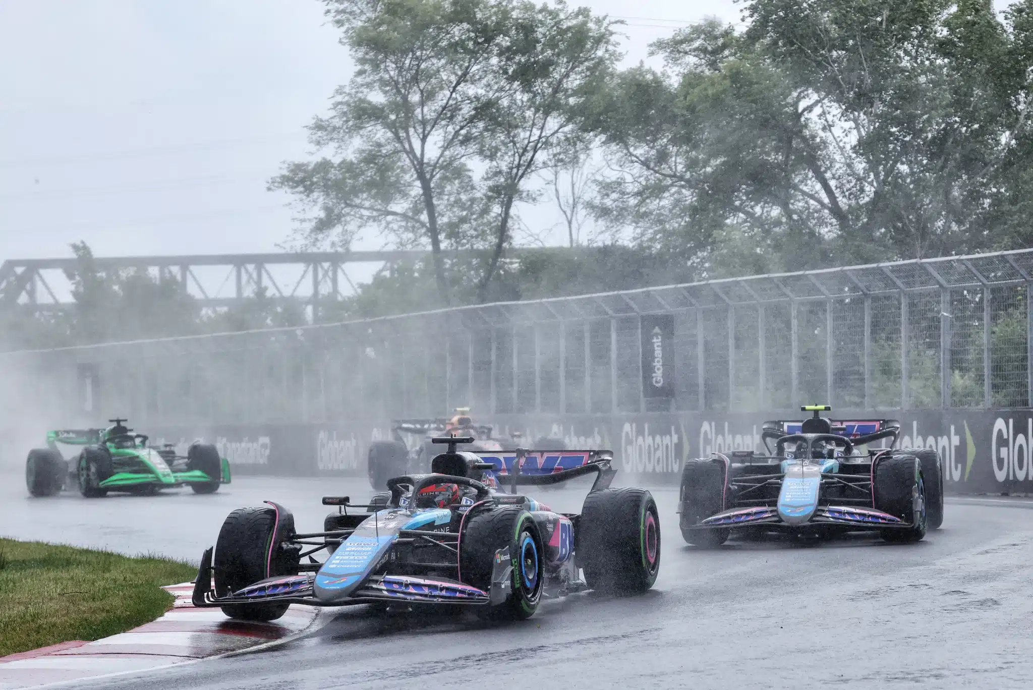 Ocon furieux après une consigne d'Alpine au GP du Canada Ocon Gasly Canada