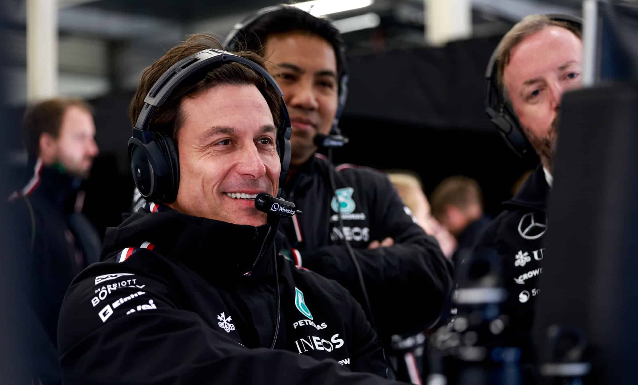 Mercedes va encore introduire des nouveautés sur la W15 Mercedes w15