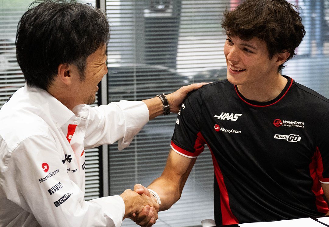Oliver Bearman a choisi son numéro permanent en Formule 1 GRot3wnXgAAkY6w