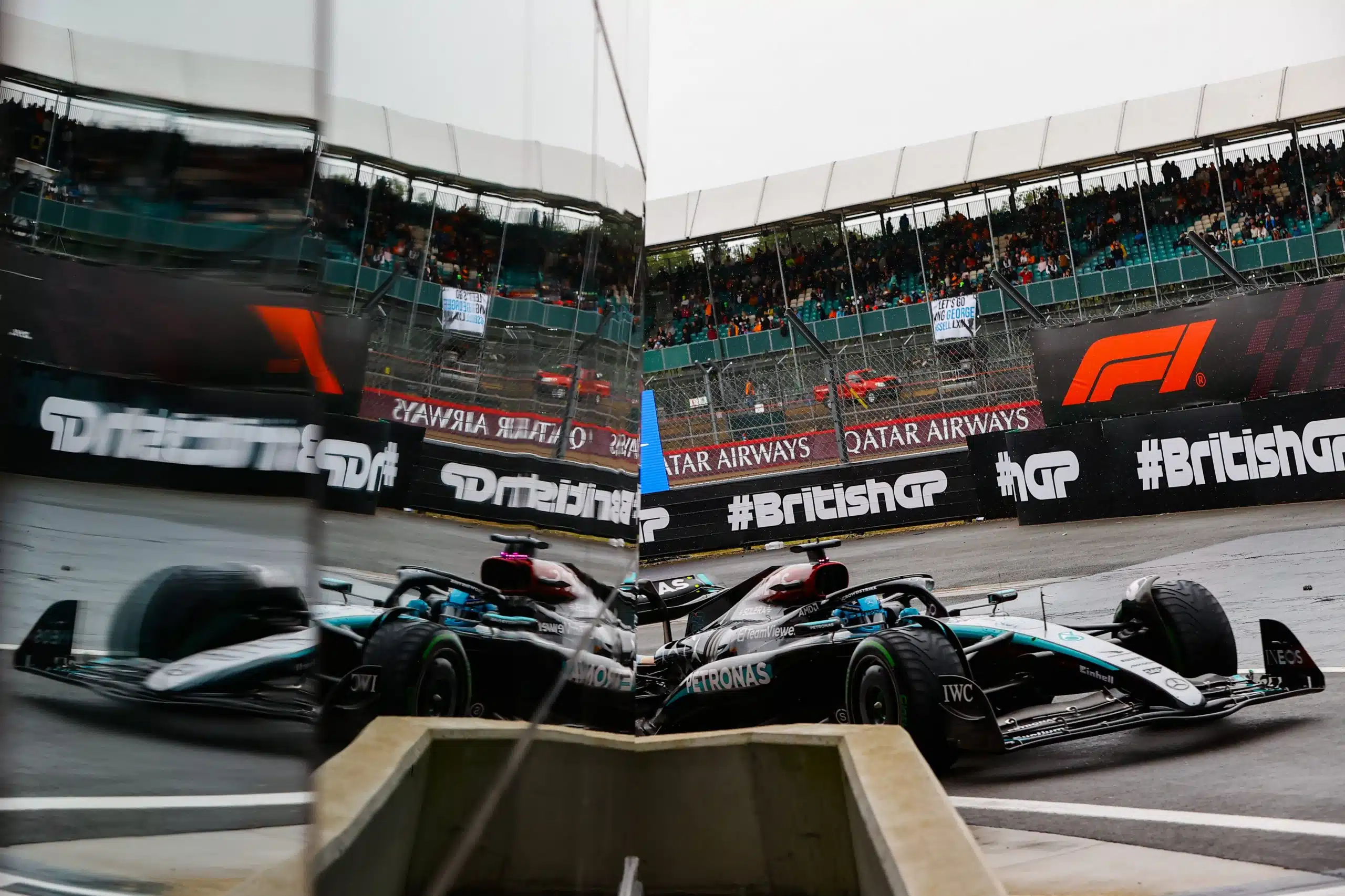 Pourquoi Mercedes a contraint Russell à l'abandon à Silverstone GSHtCYBXYAAn9ic