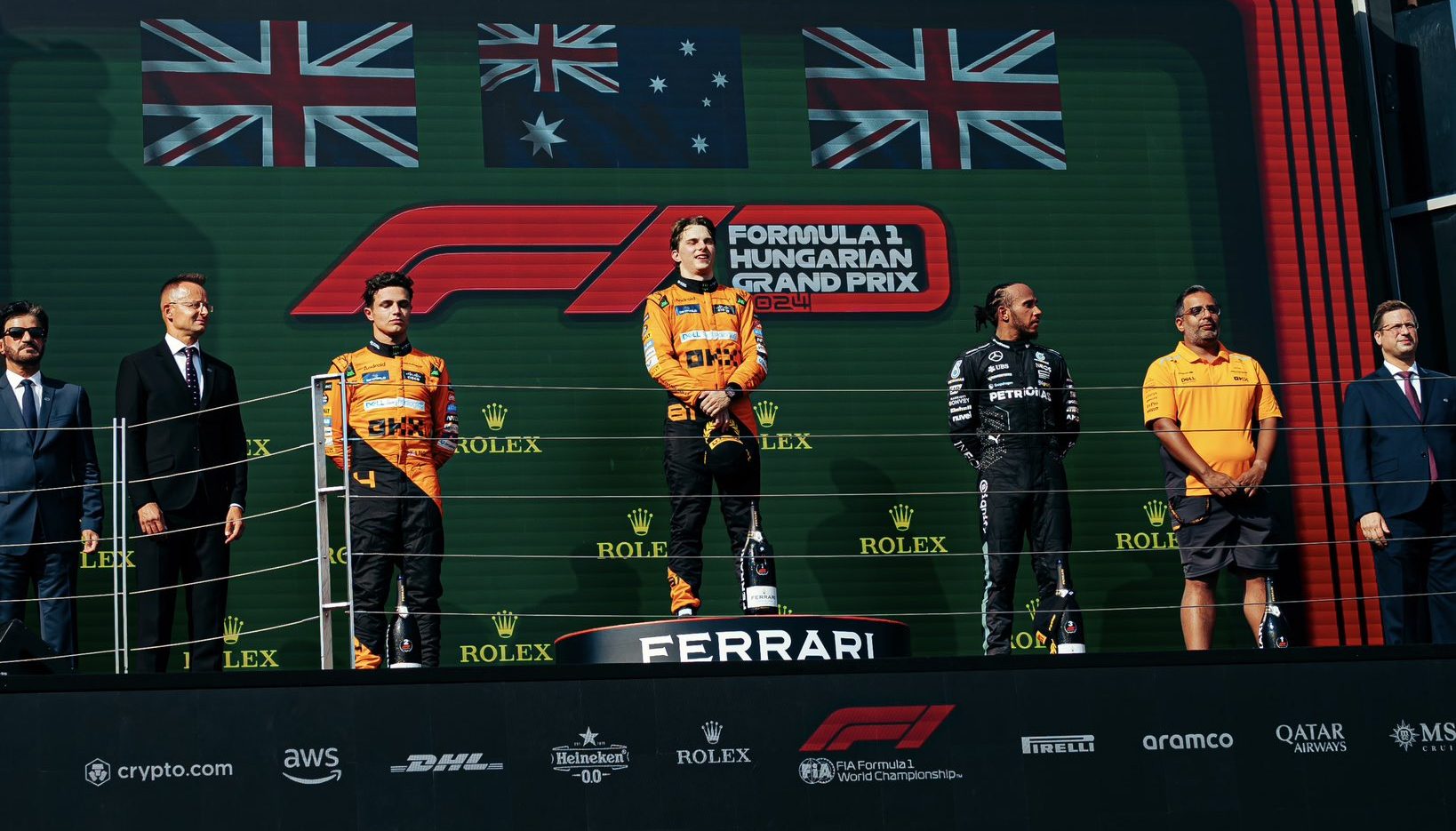 En félicitant Norris, Hamilton ne s’attendait pas à cette réponse