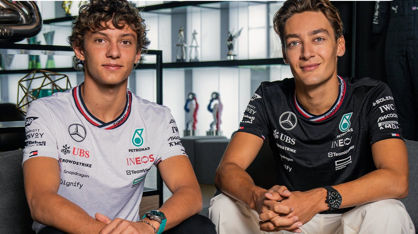 Russell sous une forte pression pour conserver son volant en 2026 russell antonelli verstappen 2026