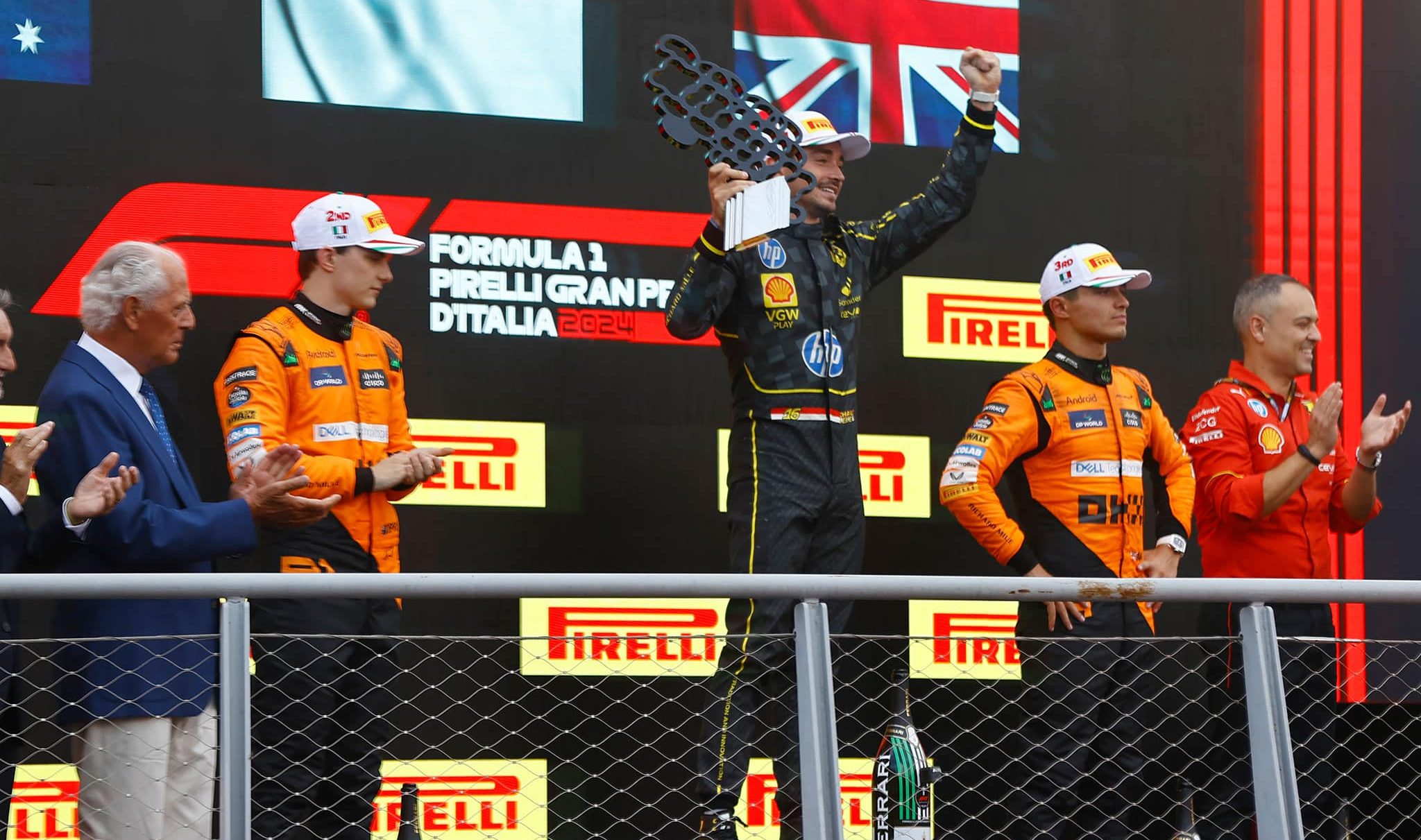 Leclerc appelle au réalisme pour le reste de la saison de F1 leclerc ferrari monza