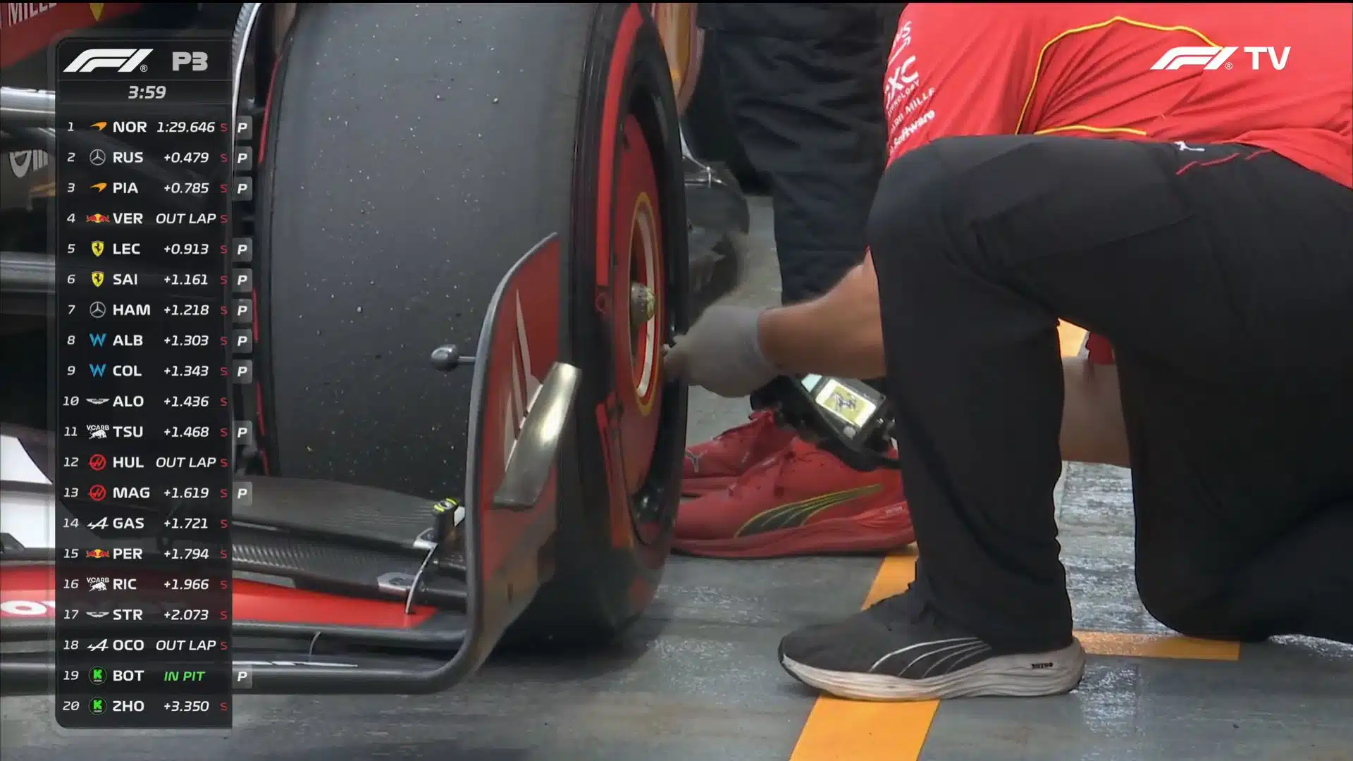 Leclerc sous enquête pour un problème de pression de pneu GX_0RKHW4AAZWnc