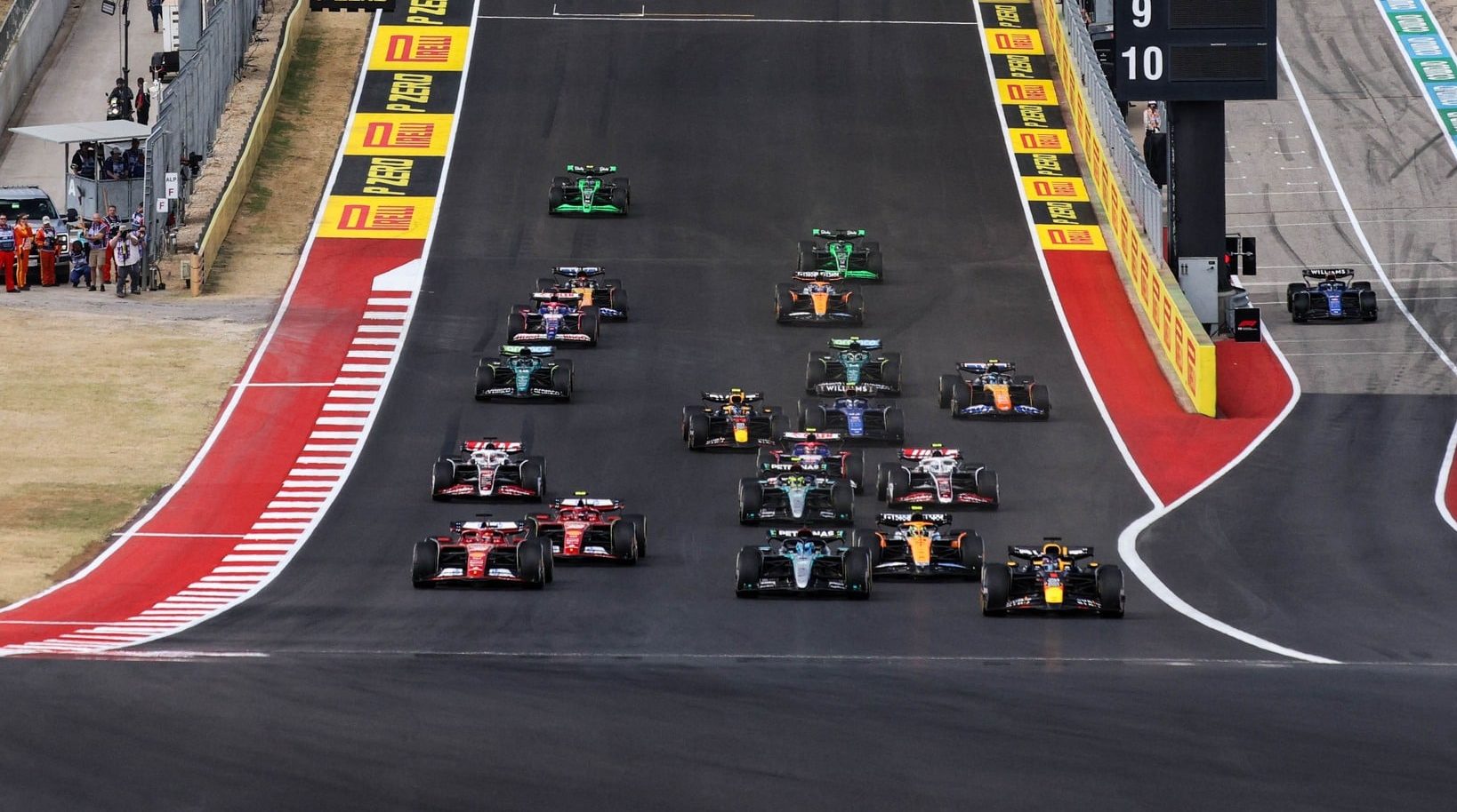 Grille de départ du Grand Prix des États-Unis 2024 de F1