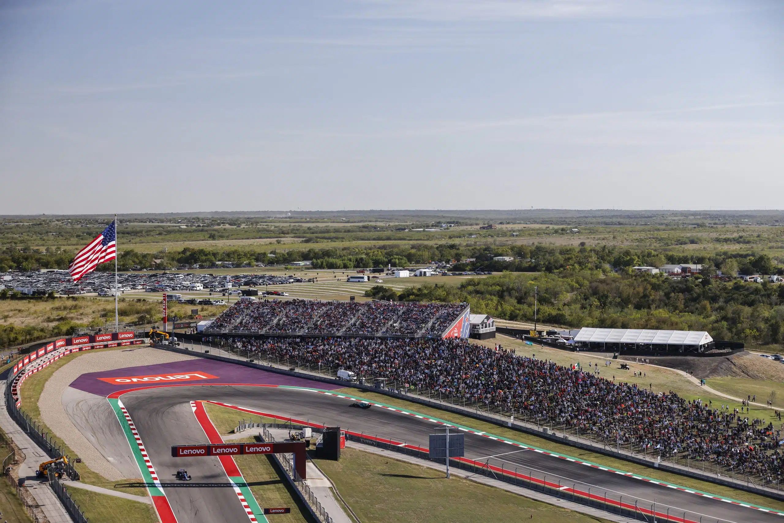 Doublé Ferrari lors de l'unique séance d'essais aux USA essais libres GP des etats-unis