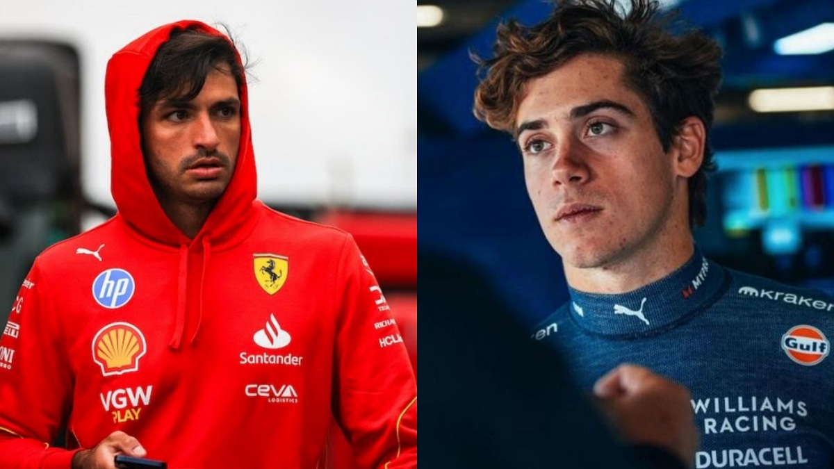 Pourquoi Sainz devrait sérieusement se méfier de Colapinto sainz colapinto williams
