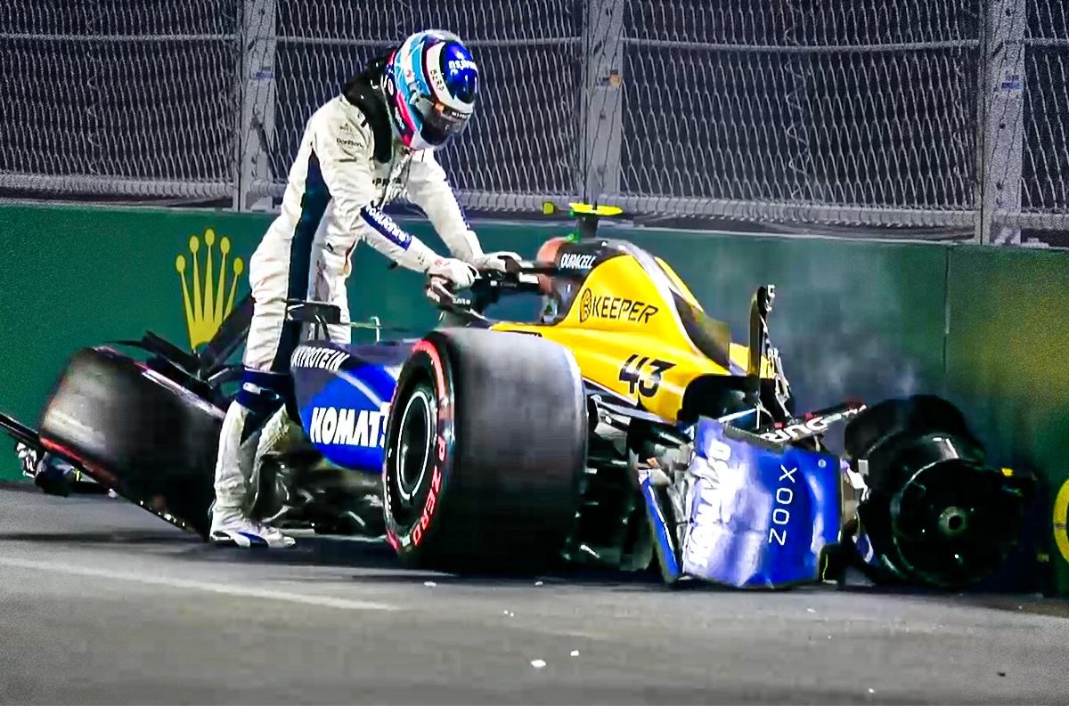 Colapinto trop secoué pour participer au GP de Las Vegas ? GdDx33dW0AAFMbw