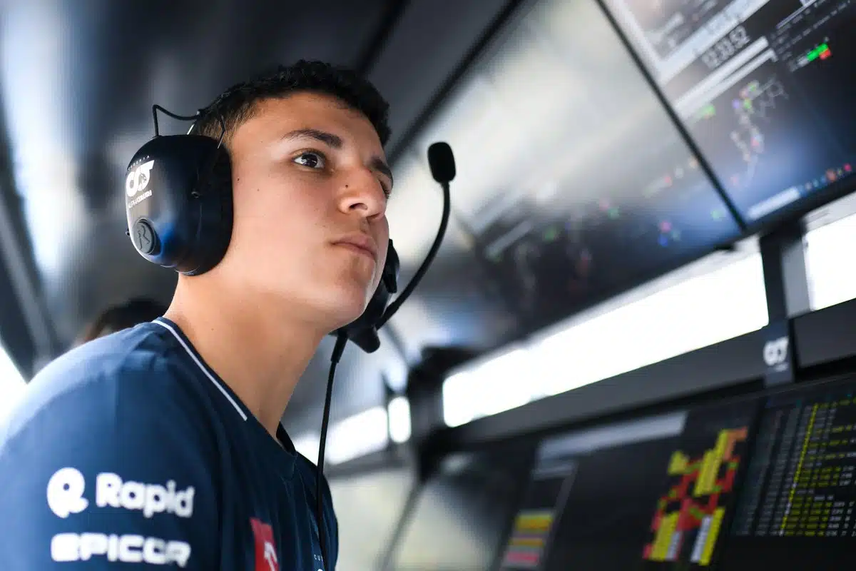 Hadjar a choisi un numéro de course très apprécié en F1