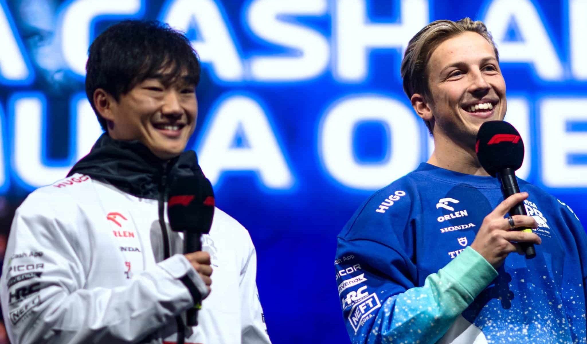 Pourquoi Lawson a une meilleure cote que Tsunoda chez Red Bull Lawson Tsunoda