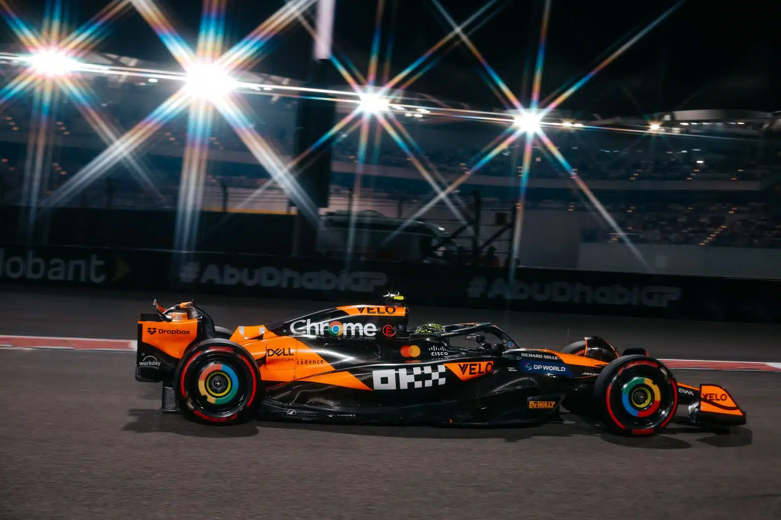 Norris s’élancera en pole lors du GP d’Abu Dhabi de F1