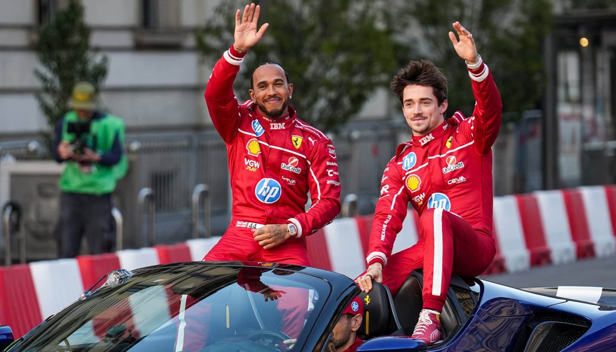 Hamilton estime qu'il forme avec Leclerc le meilleur duo de l'histoire de la F1 GlYtMYVWoAAtkdv