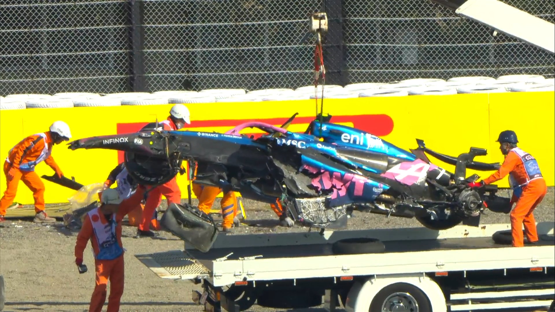 Doohan a délibérément gardé le DRS ouvert… et l'a payé cash jach doohan crash japon