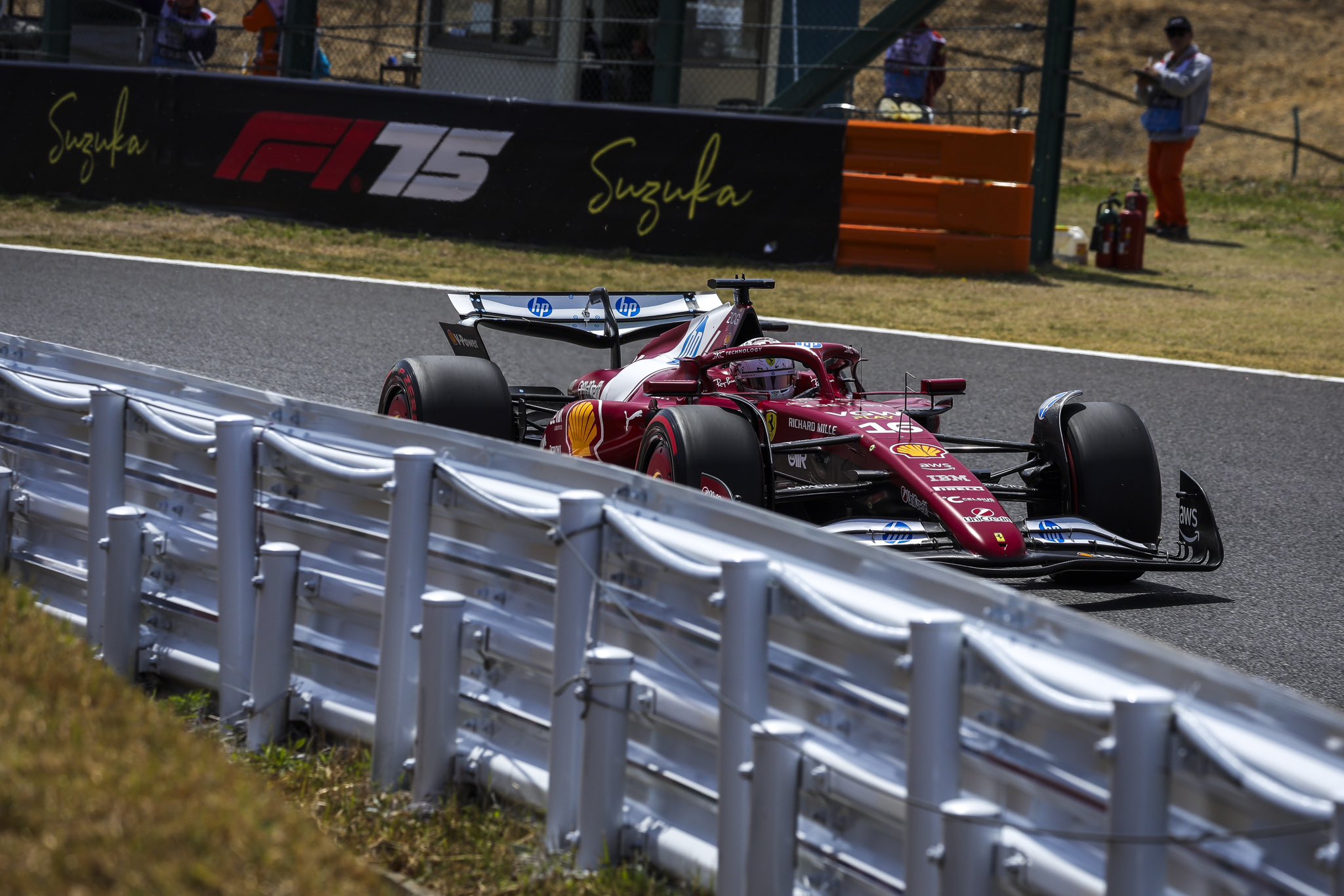 De quel mal souffre la Ferrari SF-25 en ce début de saison ? Charles leclerc au jp du japon