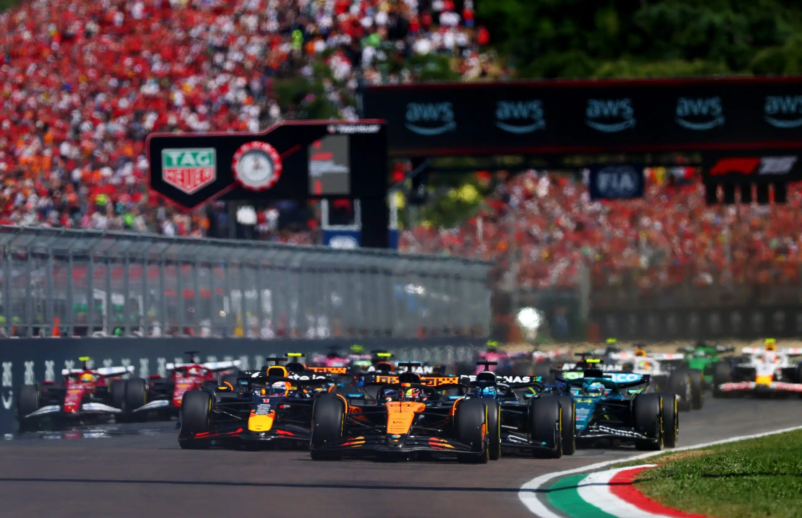 Verstappen impérial lors du GP d’Émilie-Romagne de F1