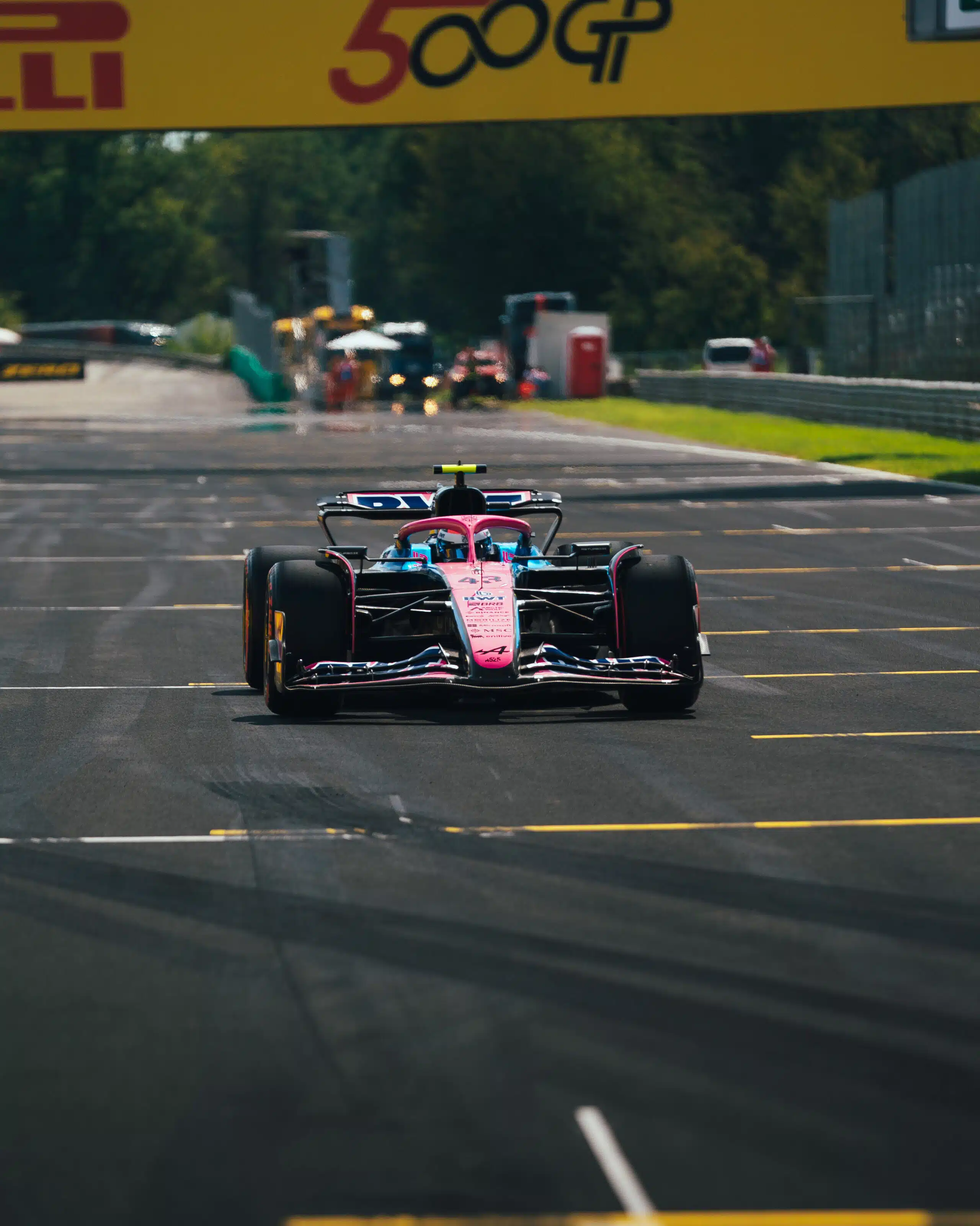 Colapinto victime d'un problème physique en plein GP d'Italie G0T6VppW8AAnbzE