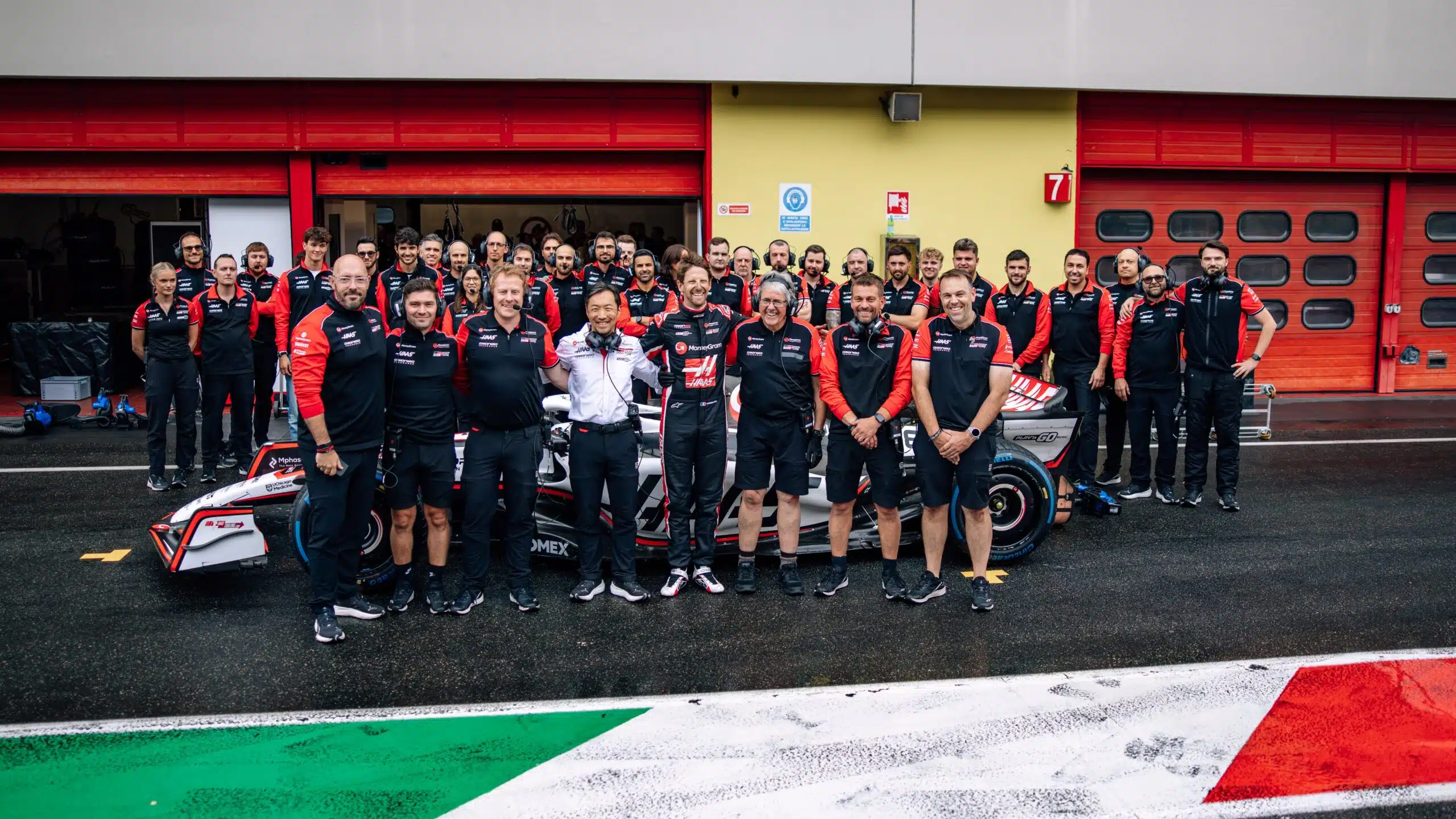 Grosjean en larmes après son test avec Haas au Mugello