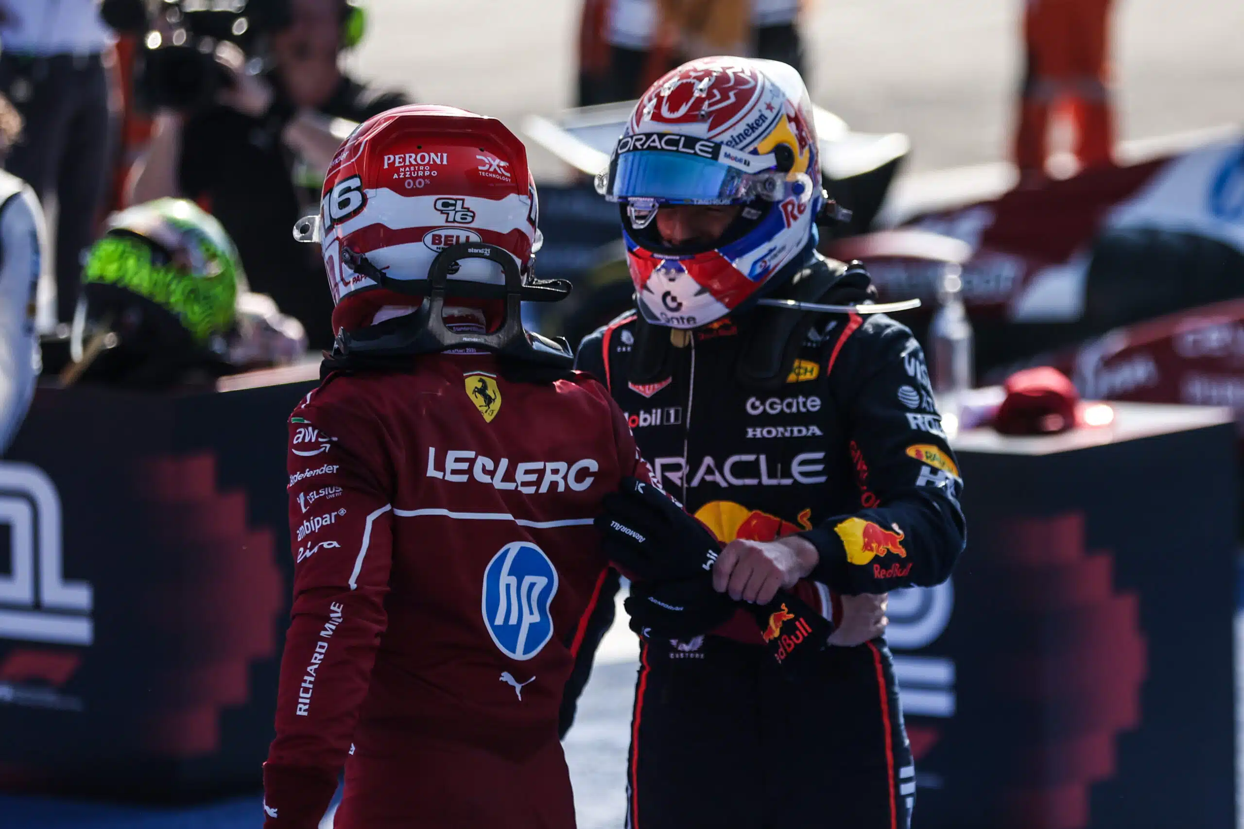 Leclerc s’est bien moqué de Verstappen à la radio pendant la VSC