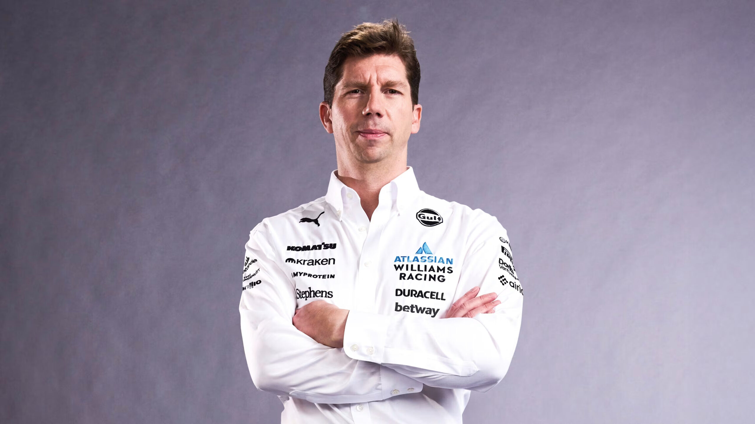 Vowles au volant d'une McLaren à la fin de la saison de F1 AtlassianWilliamsRacing_JamesVowles