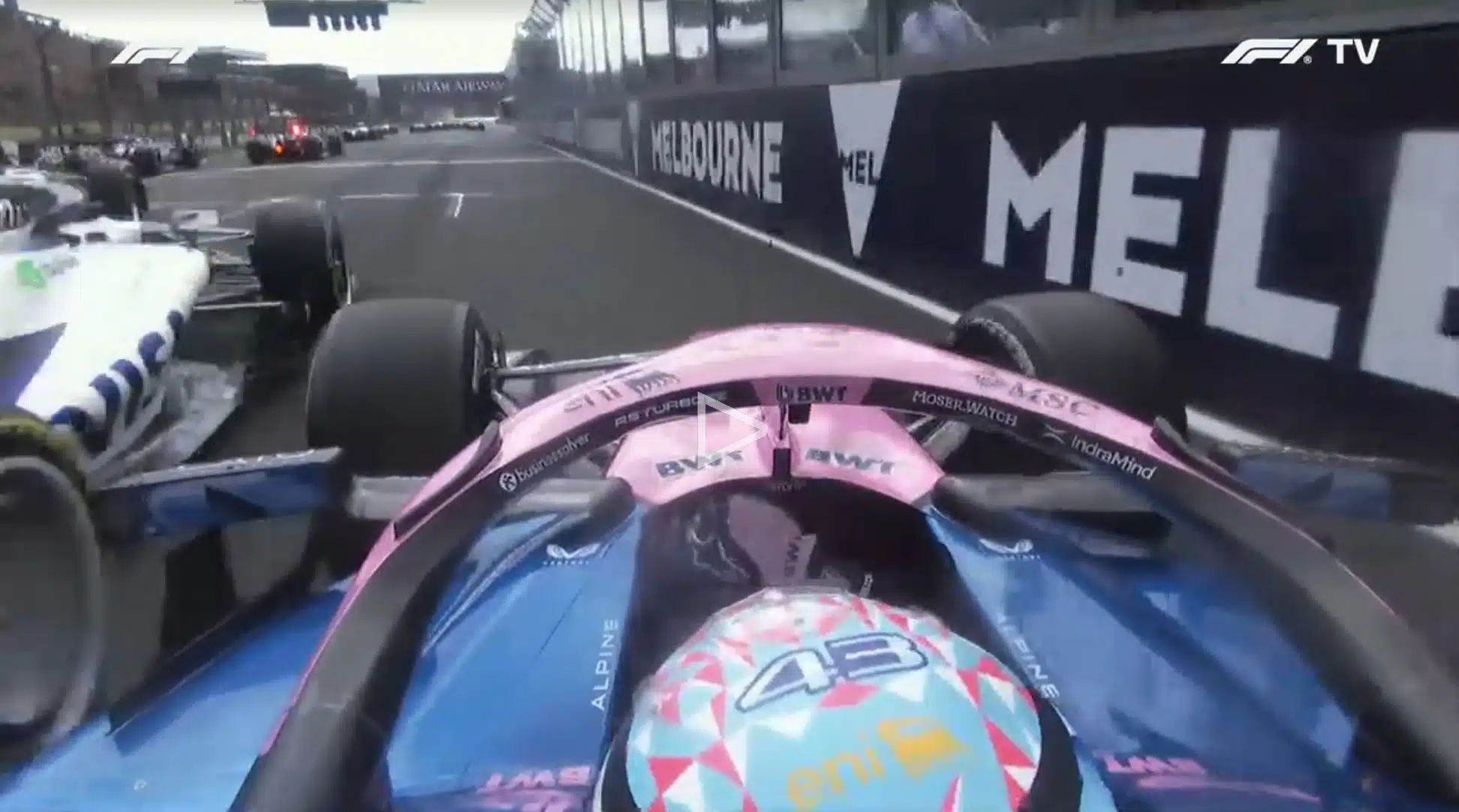 Regardez l’incroyable sauvetage de Colapinto au départ à Melbourne