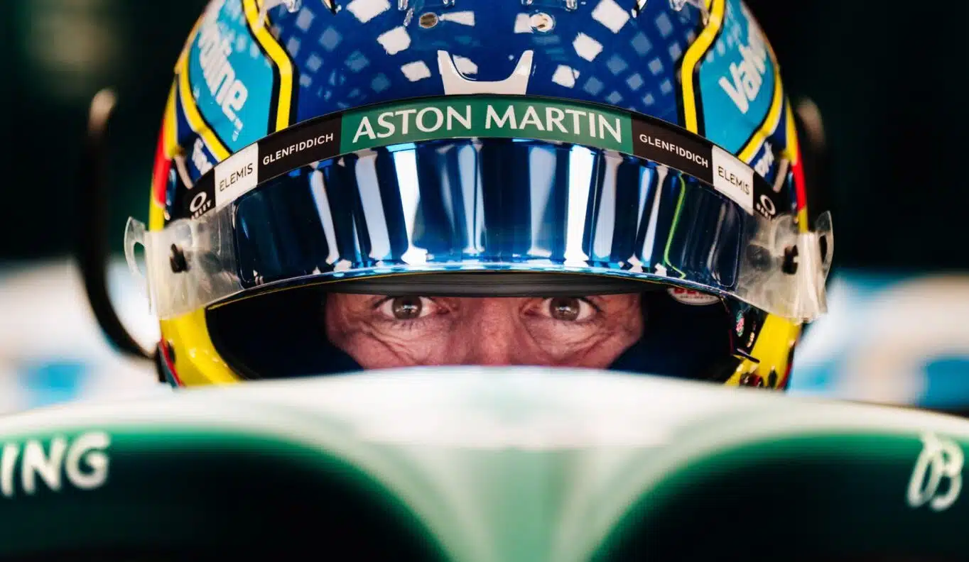 Fernando Alonso dans sa monoplace