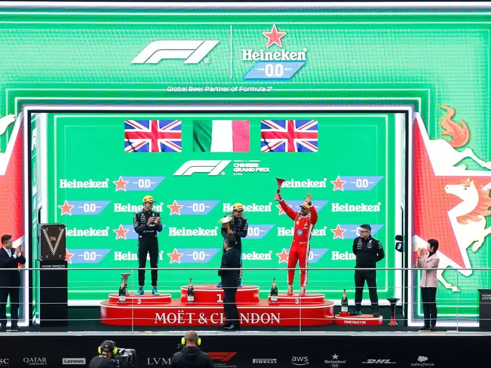 Classements F1 après le Grand Prix de Chine 2026 HDcPurUXEAAmASR