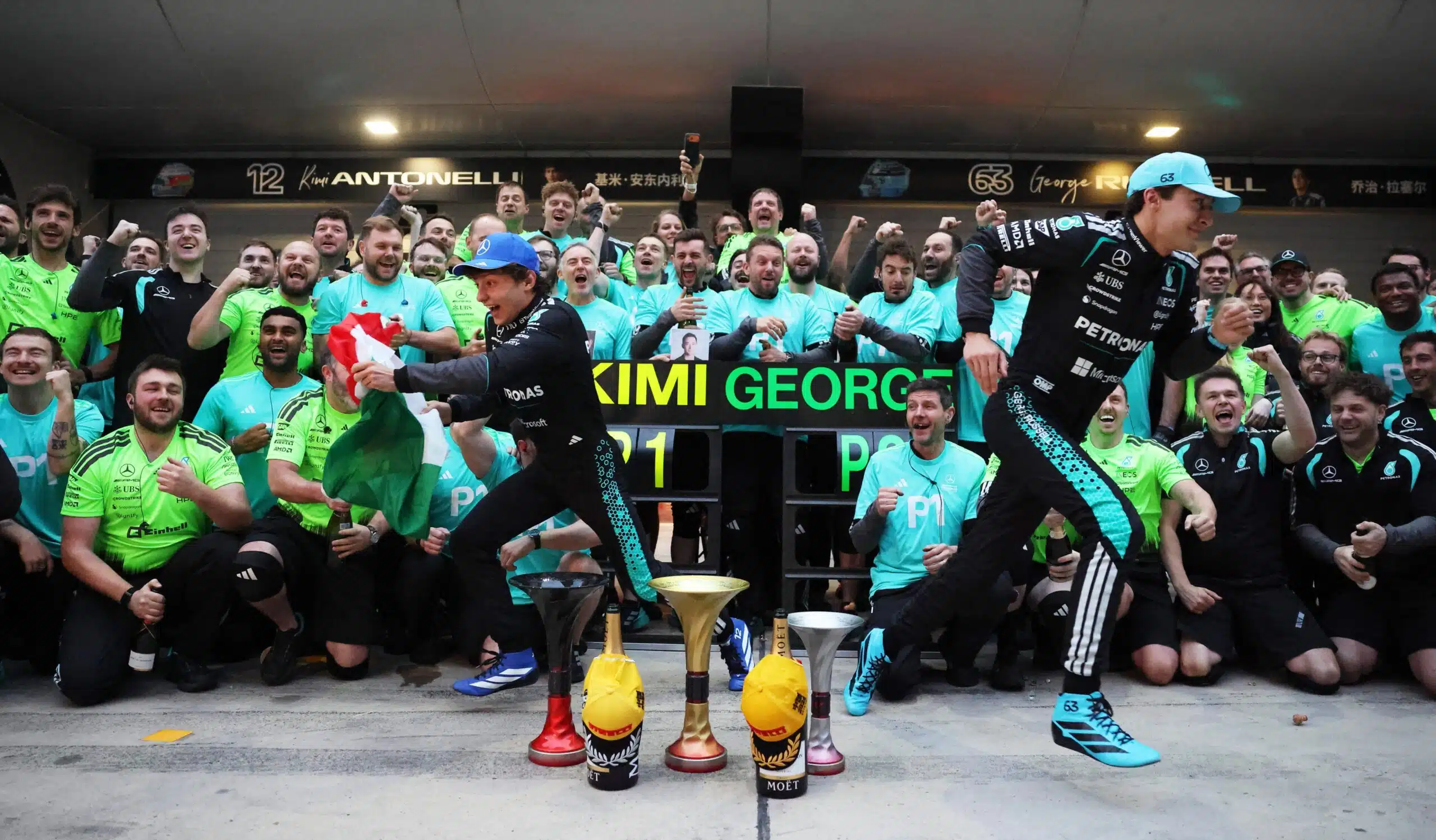 Antonelli en tête du “championnat des destructeurs”