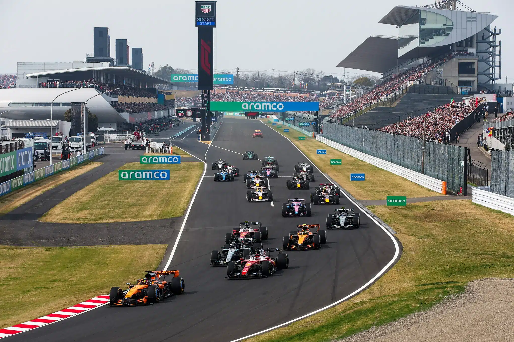 Départ du GP du Japon 2026