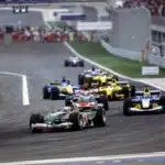 La plupart des pilotes plaident pour un retour des moteurs thermiques Des anciennes voitures de F1 équipées de V10