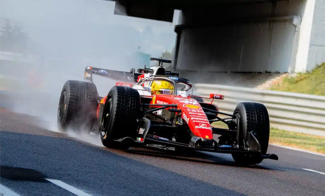 Hamilton test pirelli