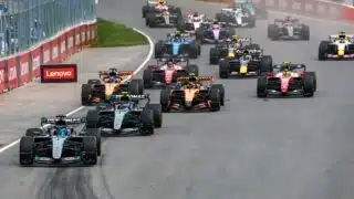 départ d'une course de F1
