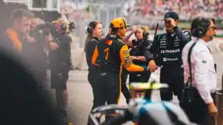 Norris et Russell à Monaco