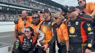 Grosjean rafle un trophée lors des 500 miles d’Indianapolis